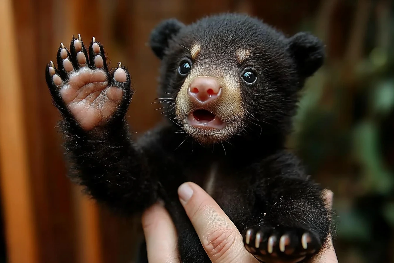 Orphaned Bear Cub