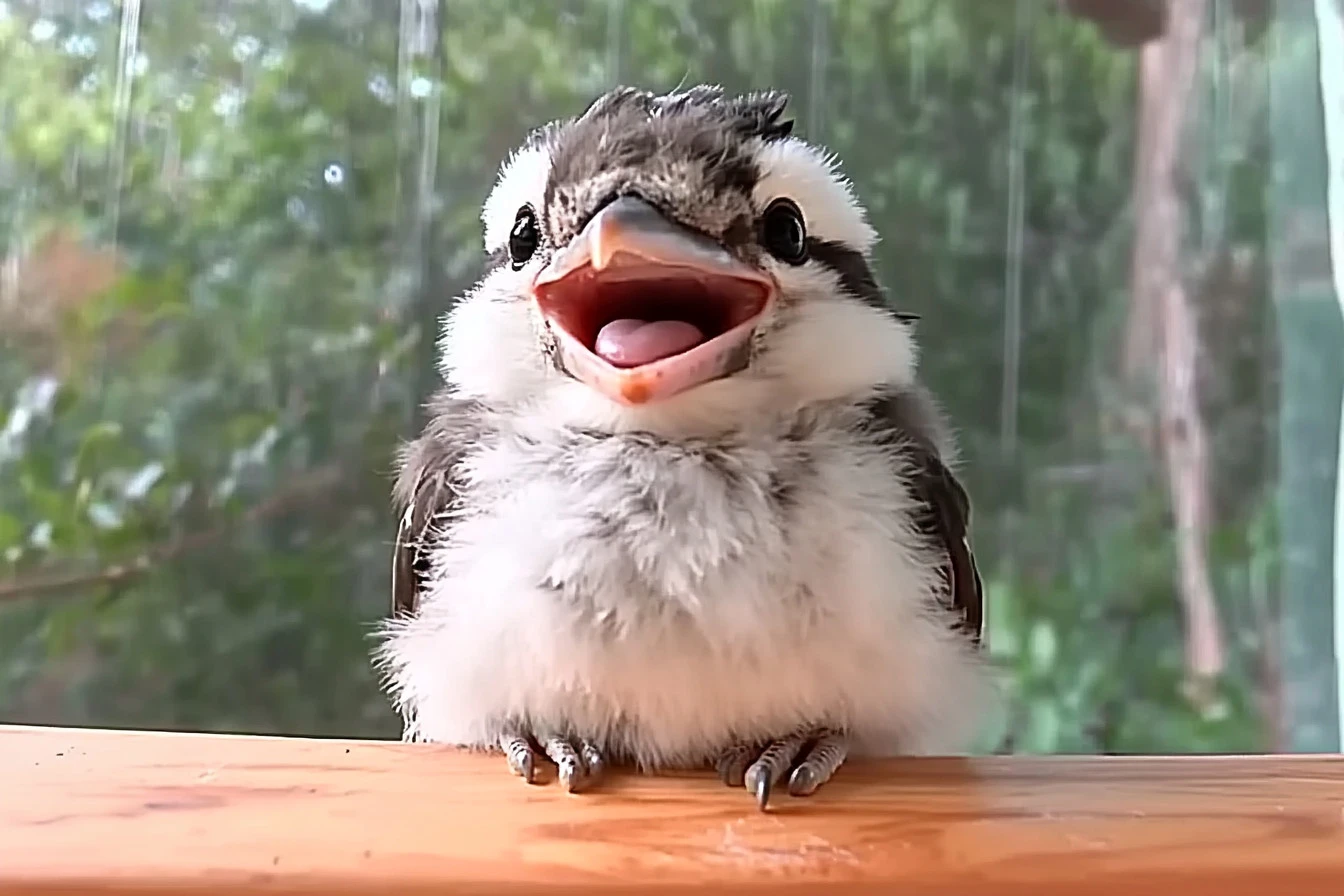 Laughter of Baby Kookaburras