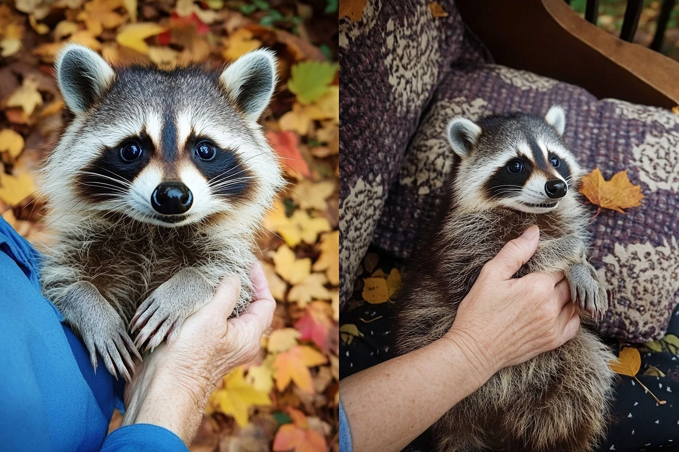 Rescued Raccoon
