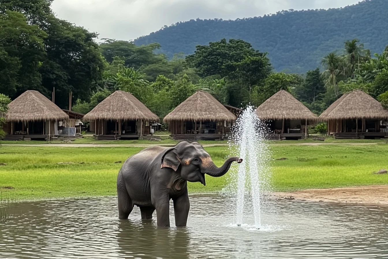 Elephant’s Happiness