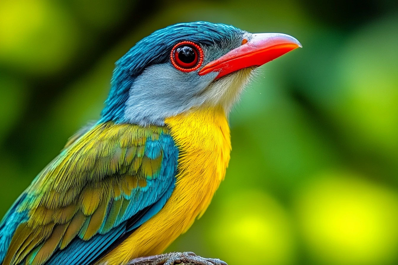 Colors of the Cuban Trogon