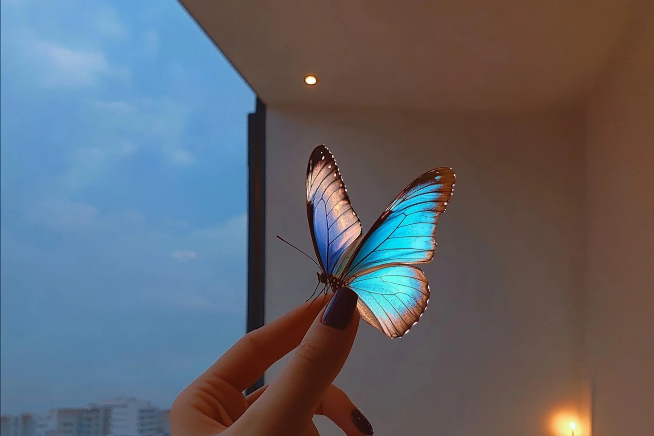 butterfly in home​