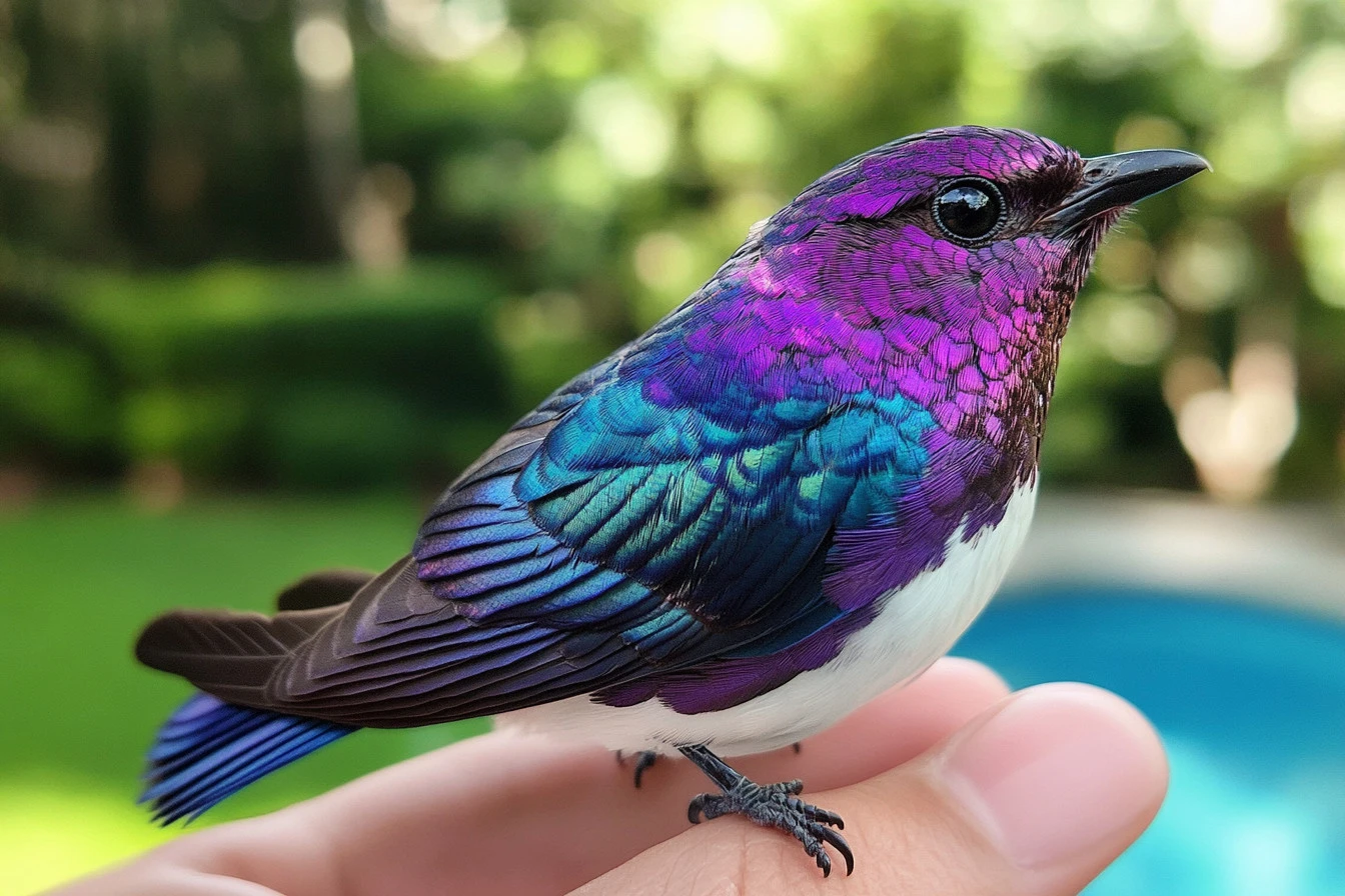 violet backed starling​