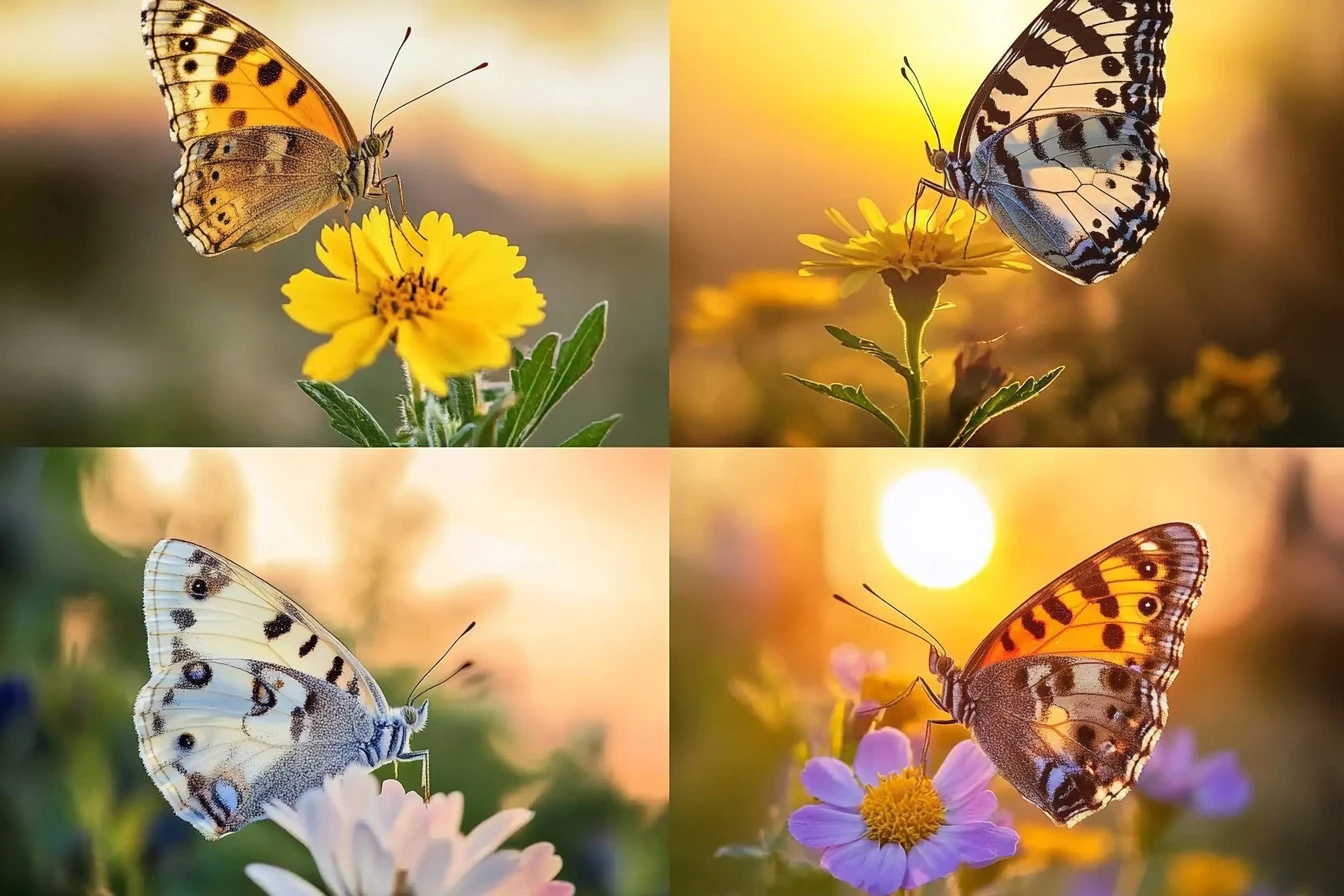 butterfly with nature​