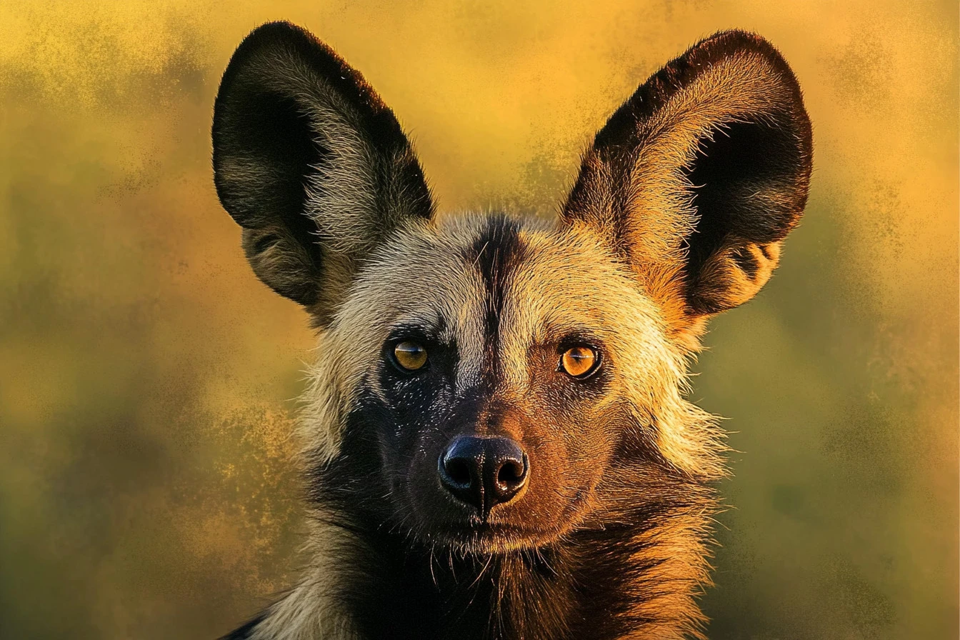 african wild dog vs hyena​