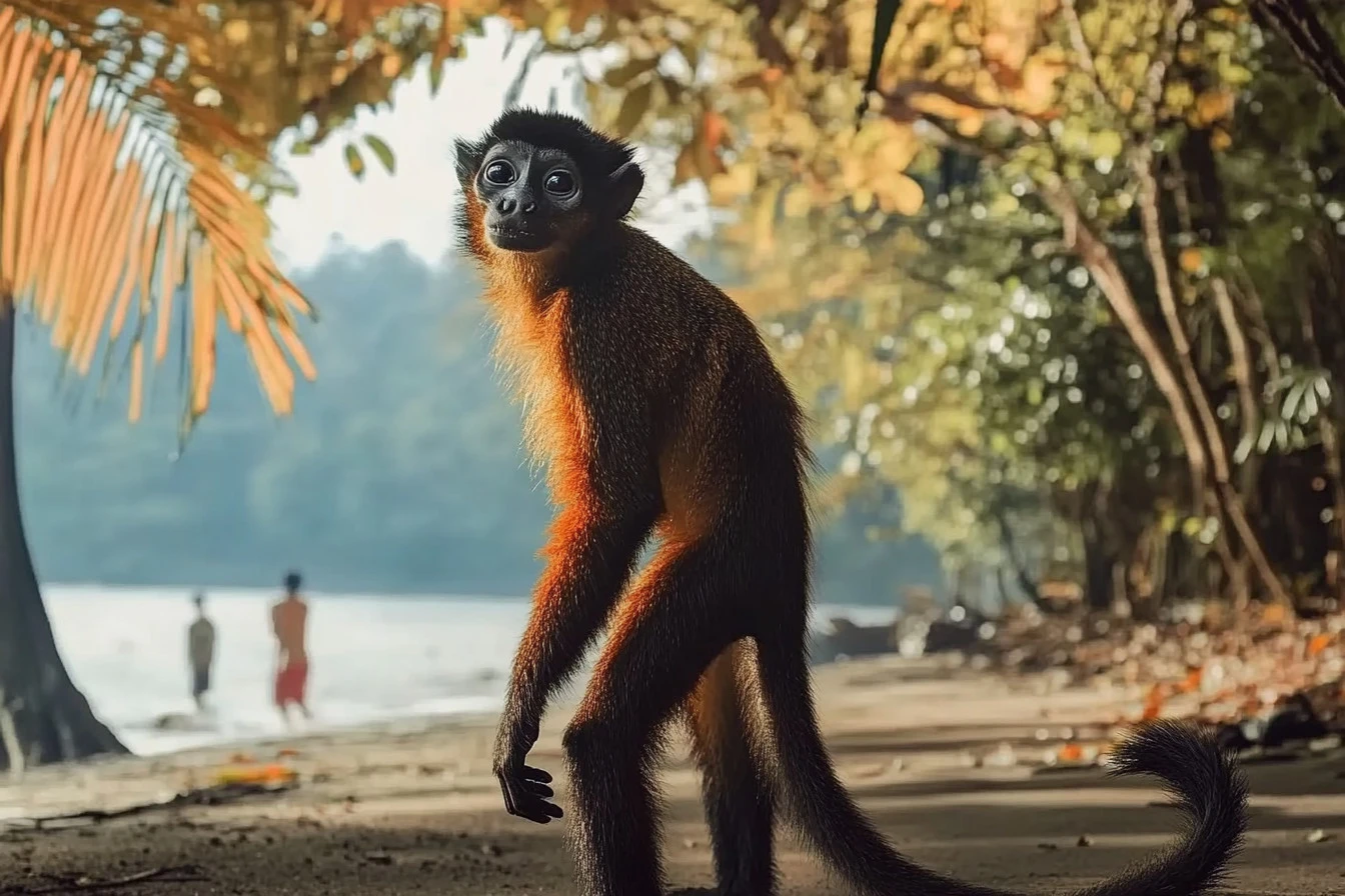 baby spider monkey​