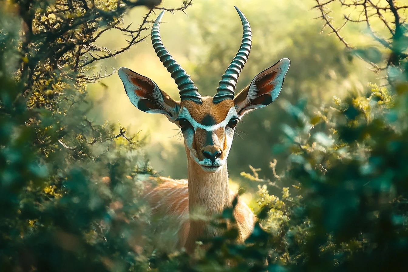 giraffe gazelle​
