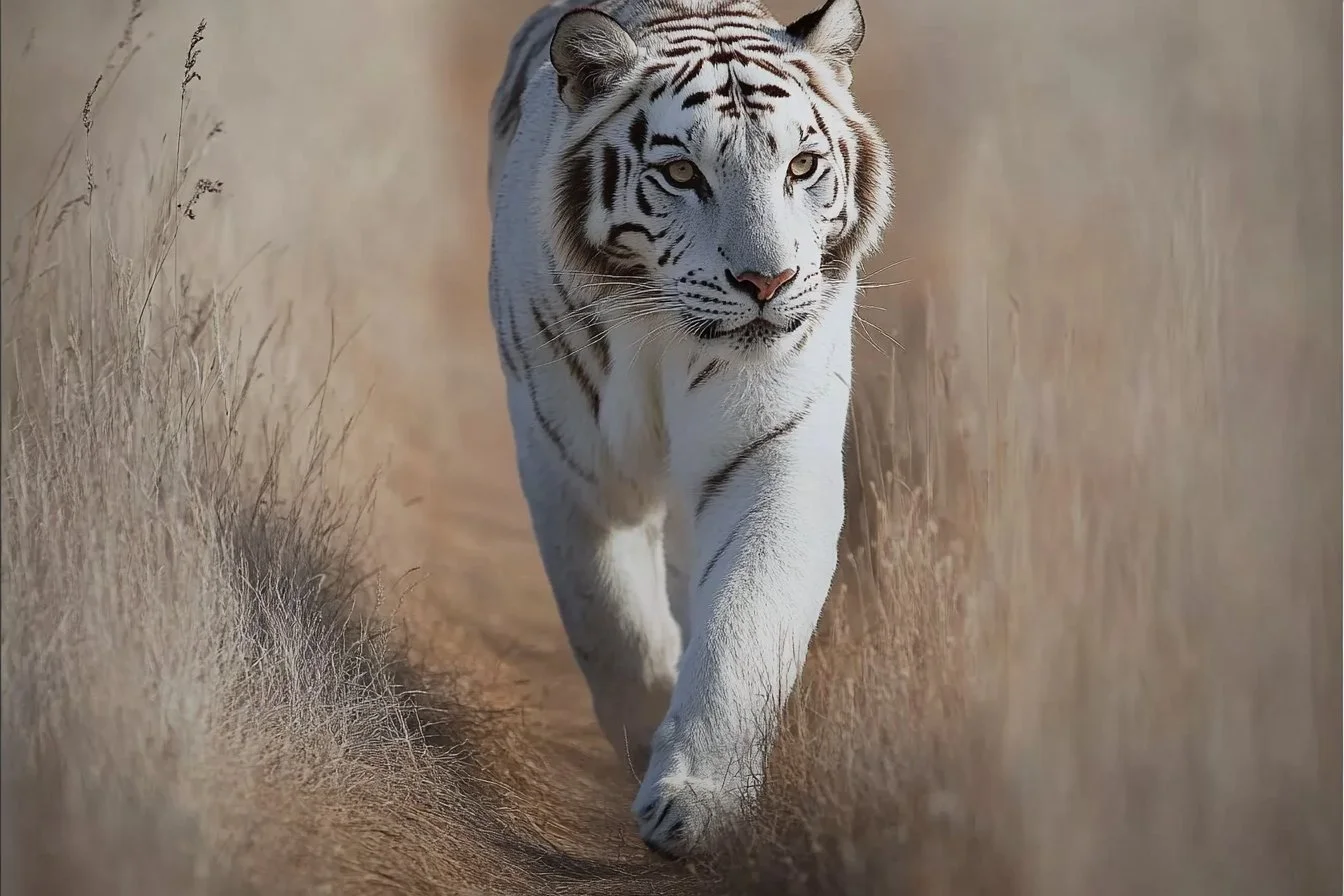 white siberian tiger​