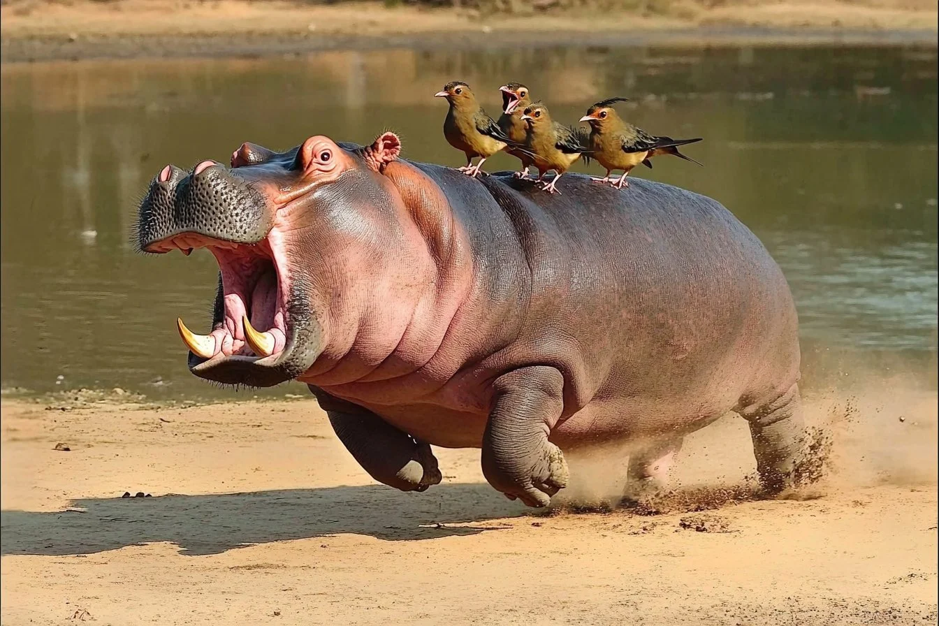 hippopotamus stuffed animal​