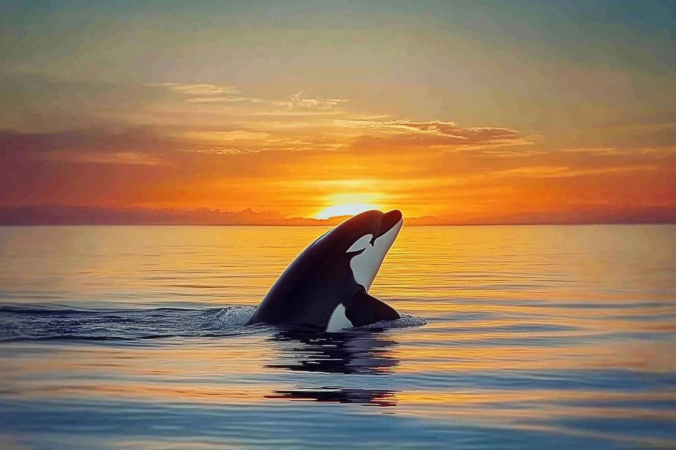 are orcas dolphins​