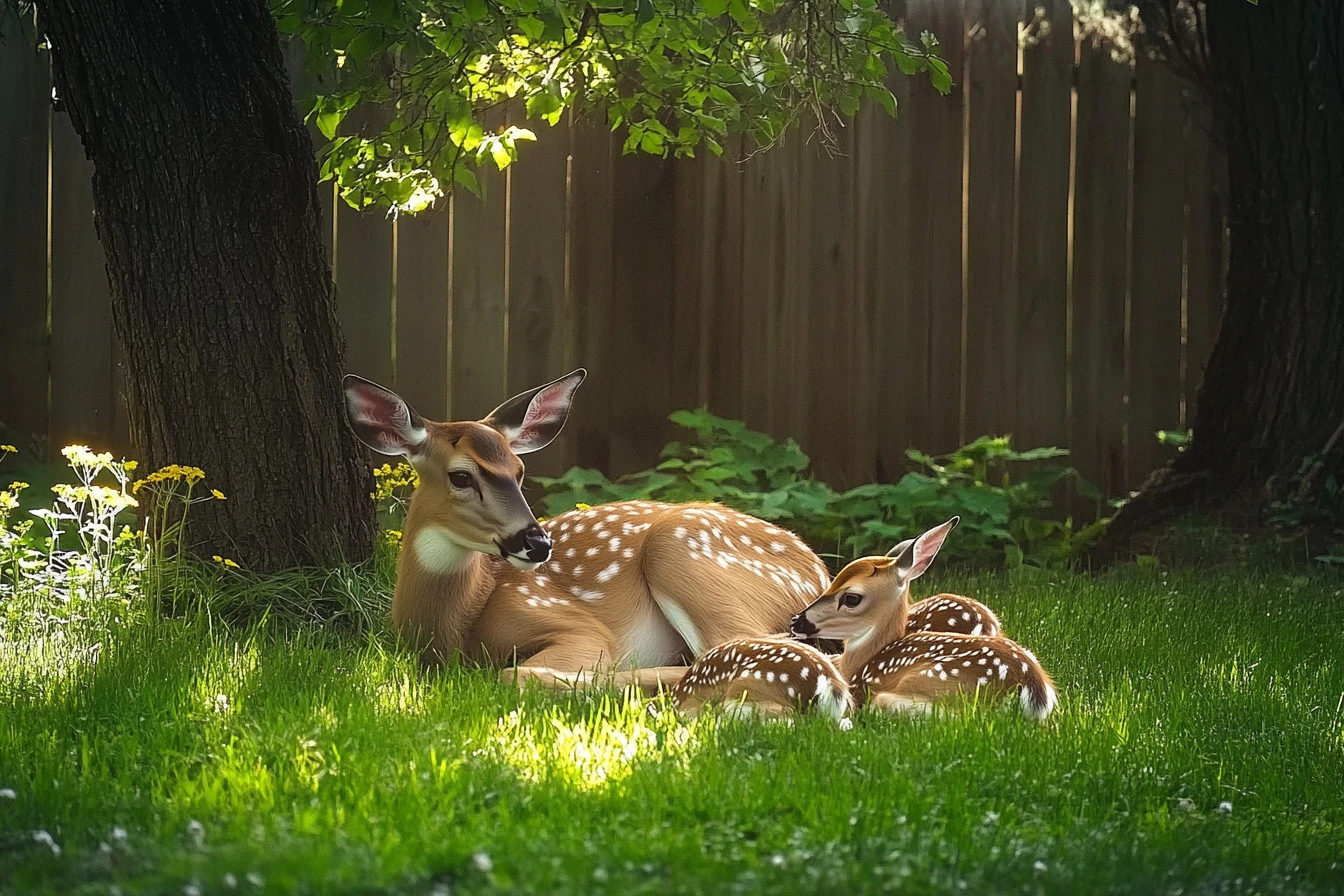 when are fawns usually born​