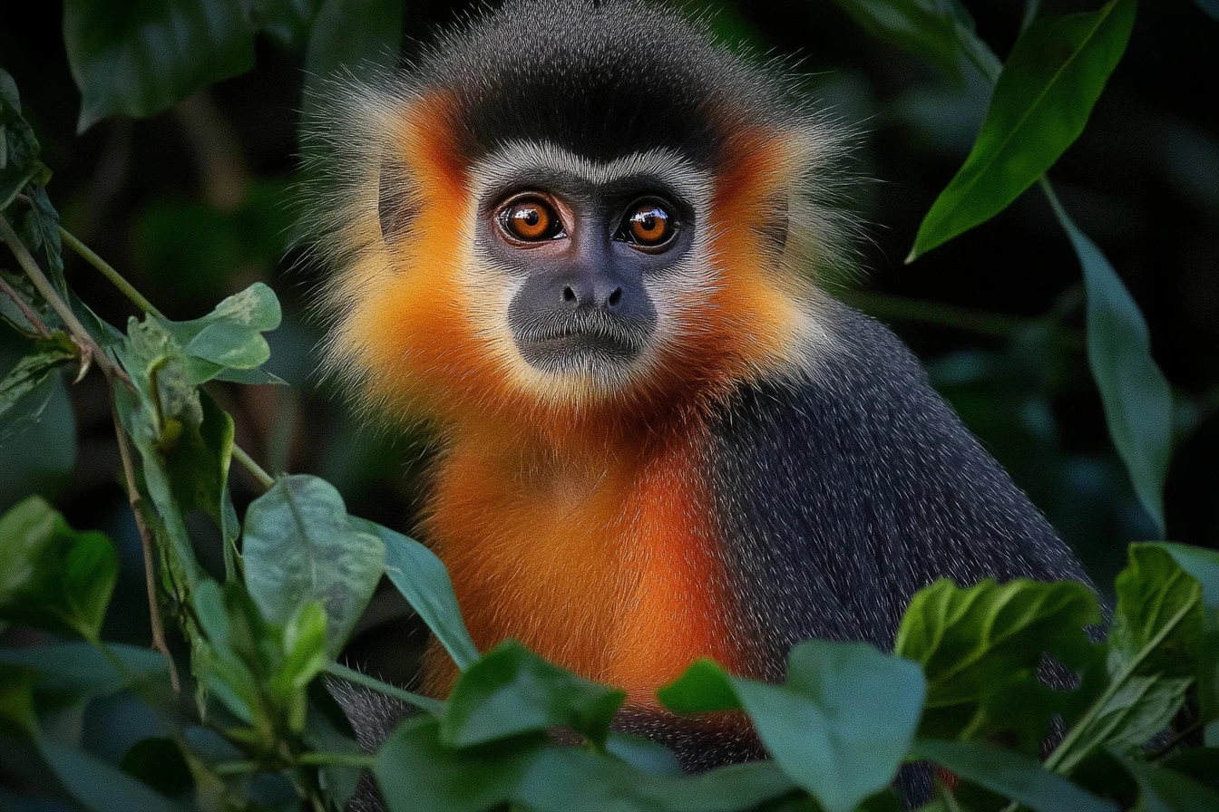 capped langur​