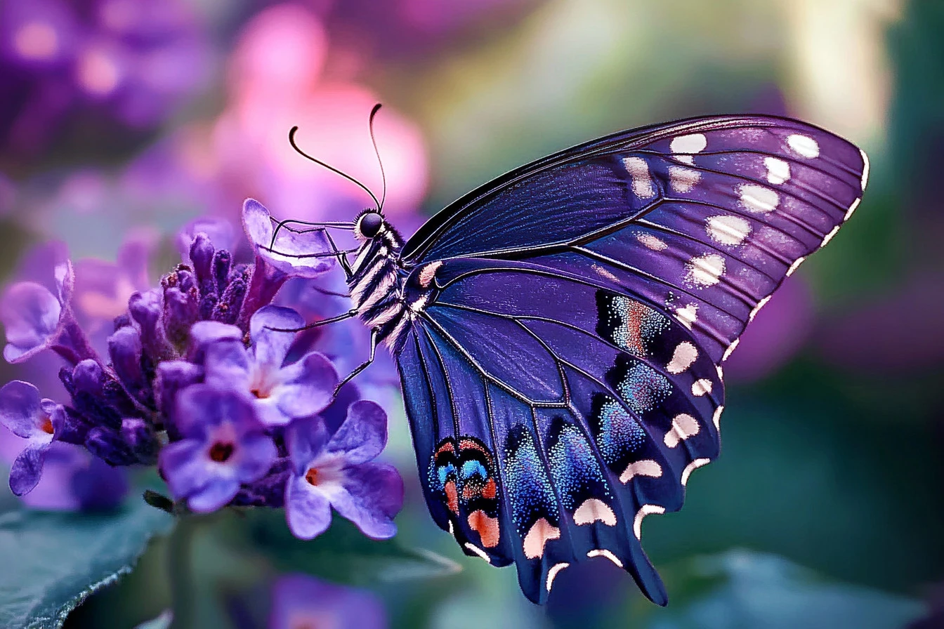eastern black swallowtail male vs female​
