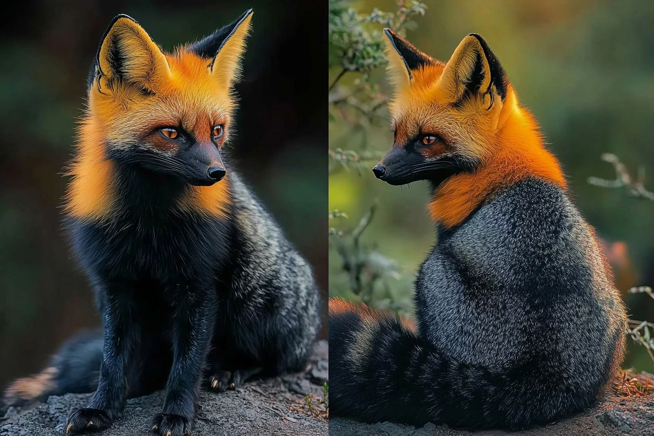 fire fox animal​