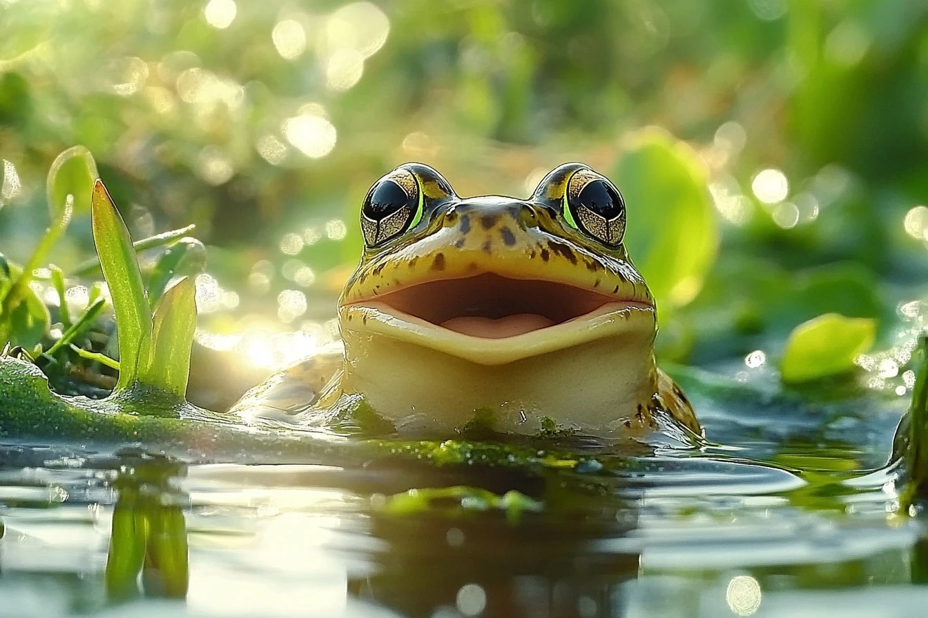 marsh frog​