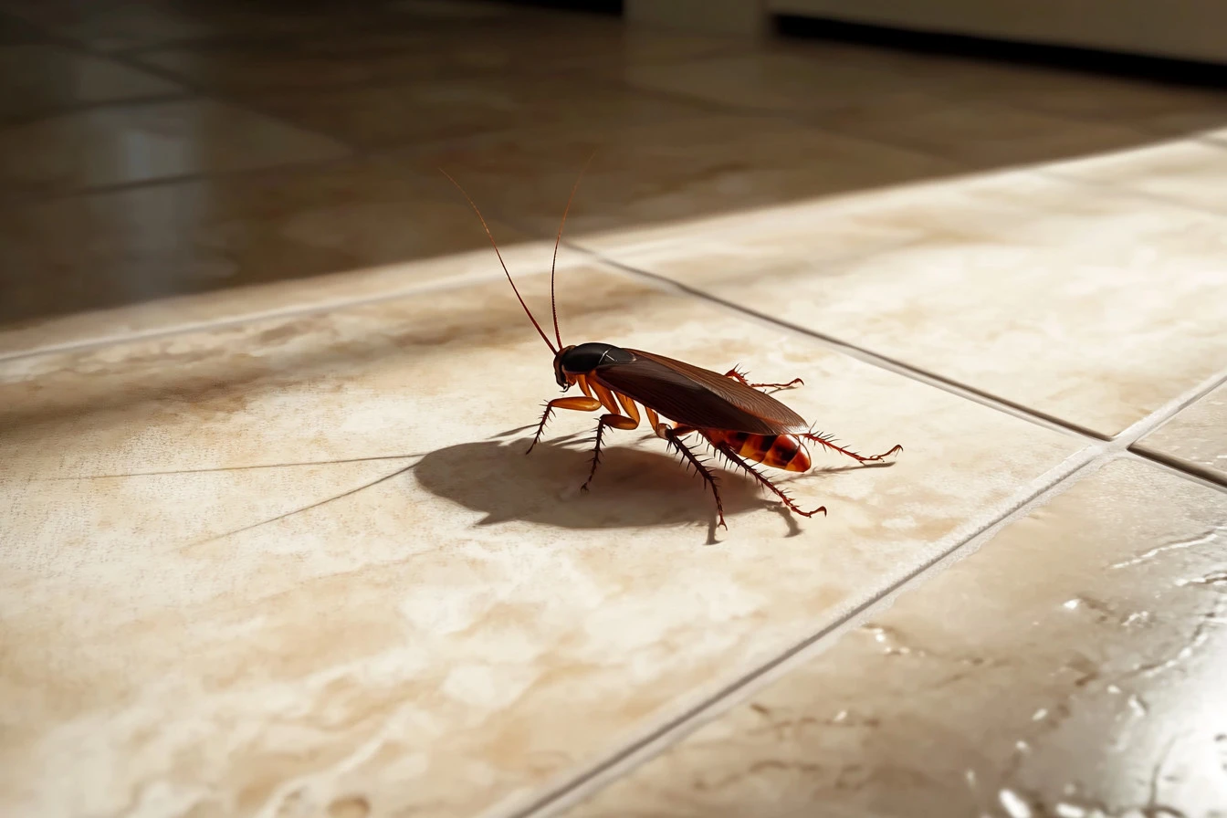 how do cockroaches get in the house​