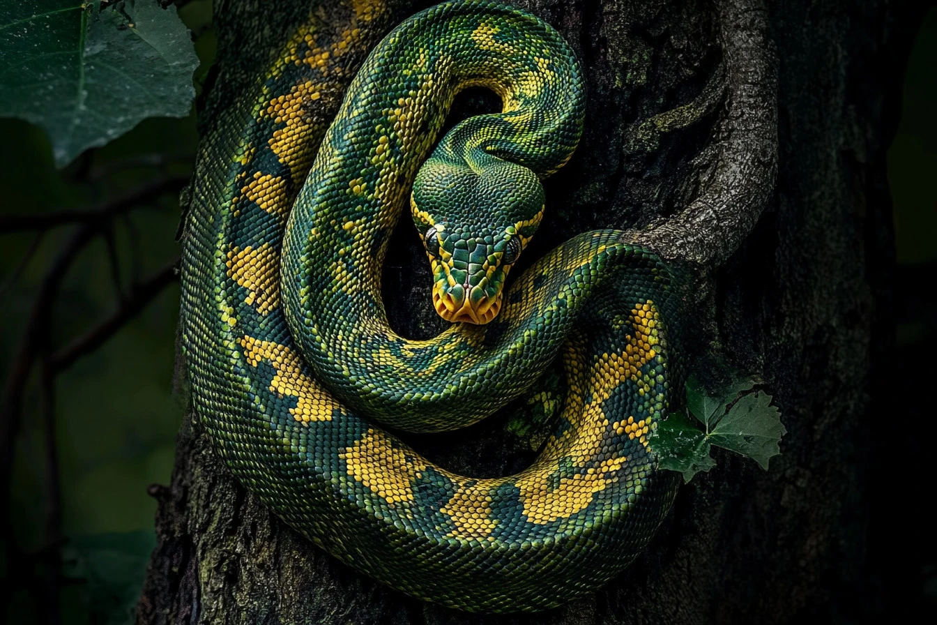 tropidolaemus wagleri​