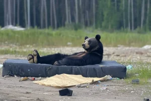 joyful bear​