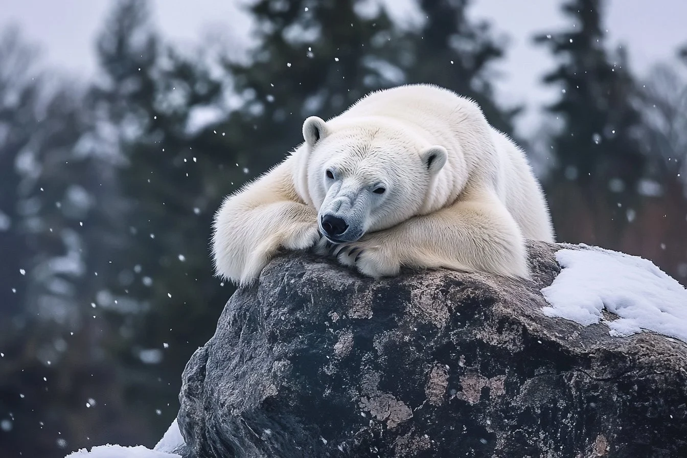 polar bear stuffed animal​