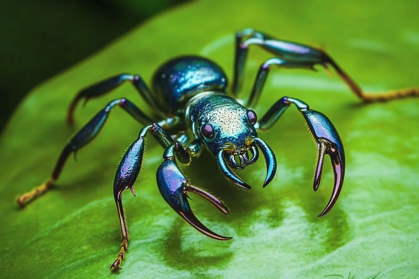 spider and ants​